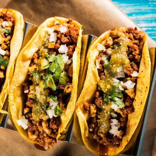 This One Simple Trick Turns a Block of Tempeh into Perfect Taco Meat
