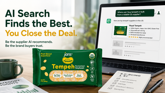 From ChatGPT to Checkout: How AI Search Is Changing the Way Buyers Find Tempeh Suppliers