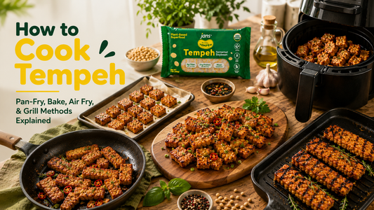 How to Cook Tempeh: Pan-Fry, Bake, Air Fry, and Grill Methods Explained