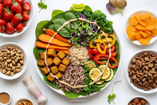 The Ultimate Royal Tempeh Buddha Bowl You Must Try