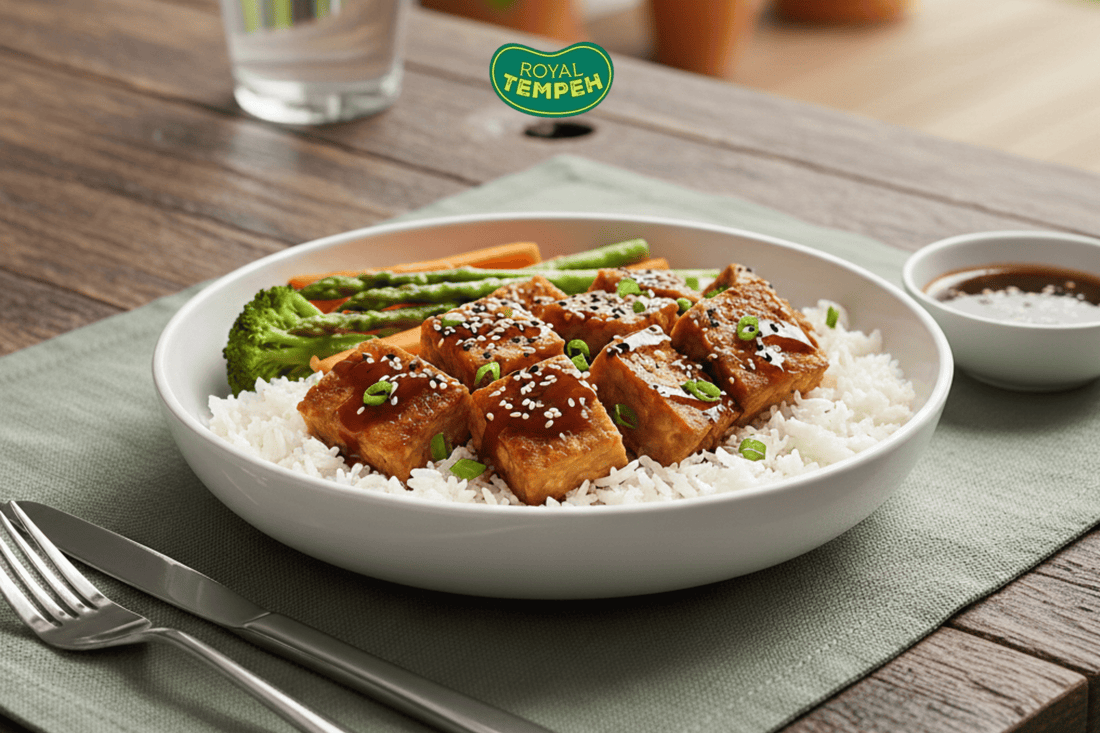 Beginner’s Guide to Make Royal Tempeh Teriyaki Bowl