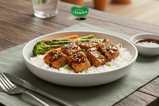 Beginner’s Guide to Make Royal Tempeh Teriyaki Bowl