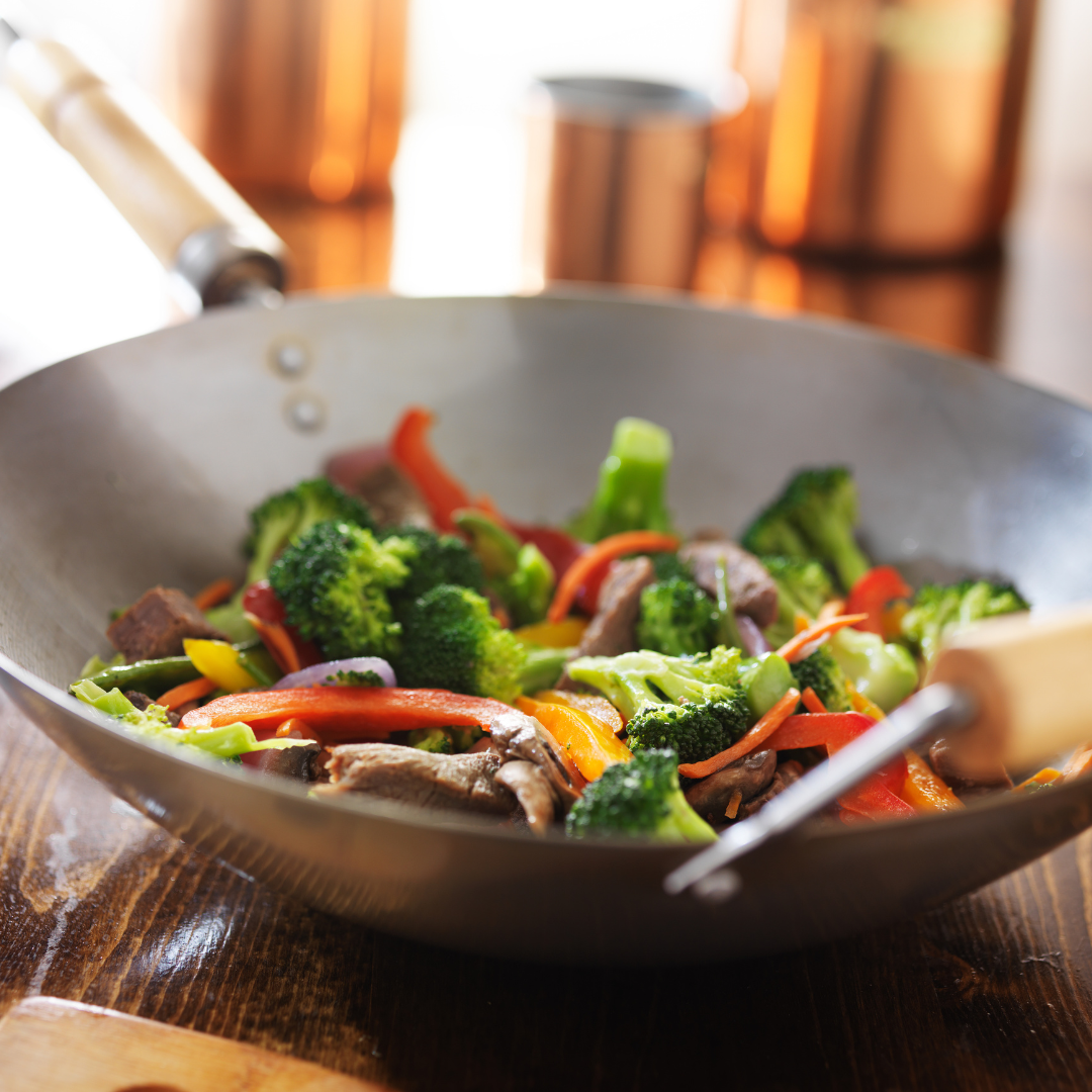 Thai Basil Tempeh Stir-fry Delight