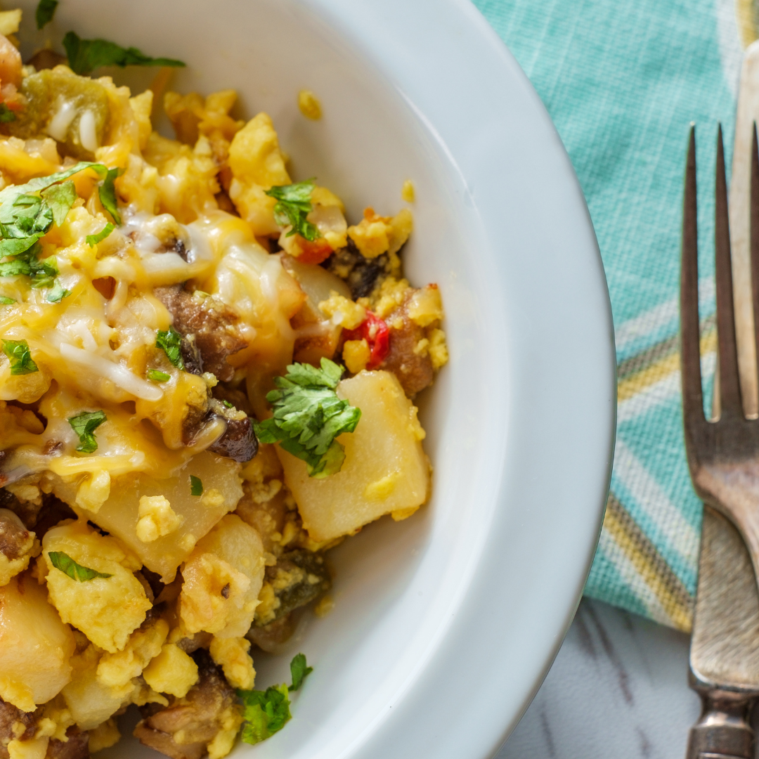 Tempeh Breakfast Scramble