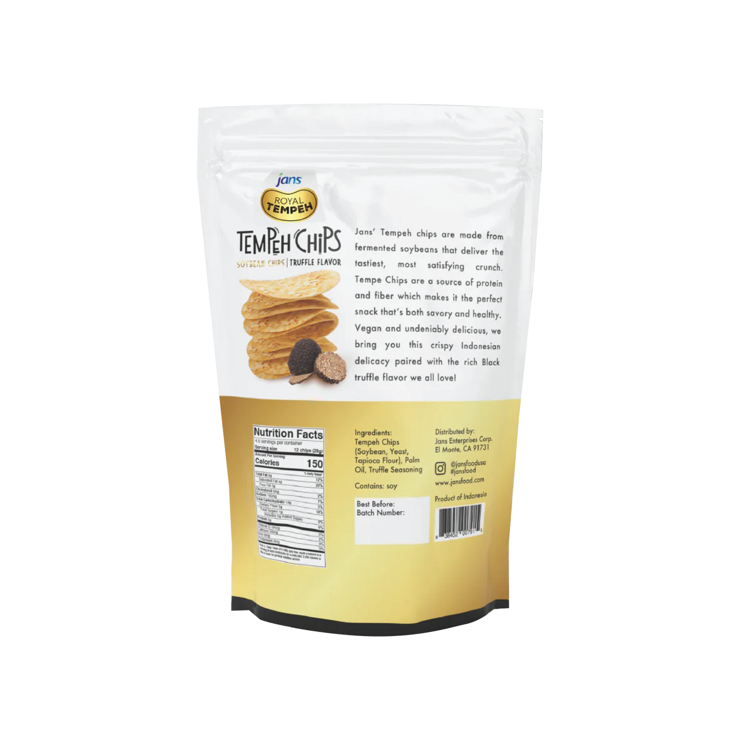 Truffle Tempeh Chips