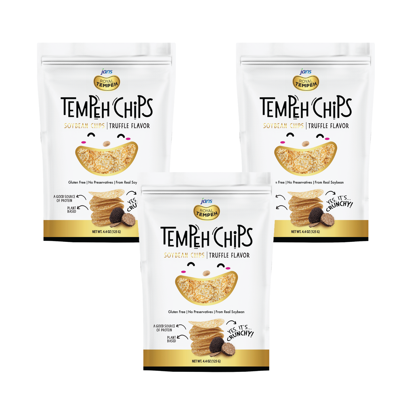 Truffle Tempeh Chips